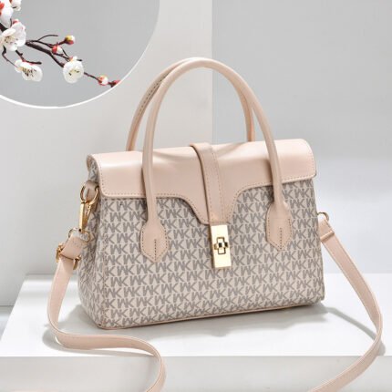Newest High Quality MK Design American Bag Luxury Women’s Handbags (Pink)