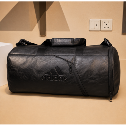 Premium Leather Gym Bag (18 inch)